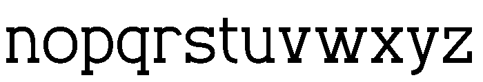 Corden Narator Font LOWERCASE
