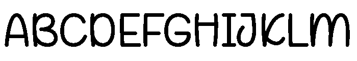 Core Hero Font UPPERCASE