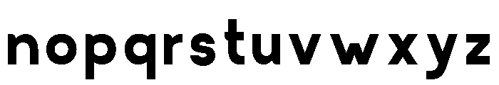 Core Motion Regular Font LOWERCASE