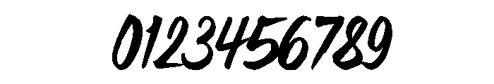 Core Rush Regular Font OTHER CHARS