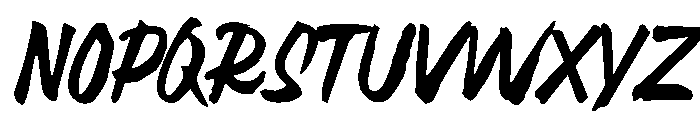 Core Rush Regular Font UPPERCASE