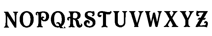 Corei Regular Font LOWERCASE