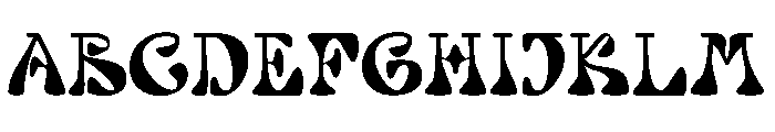 Corenesia Bold Font UPPERCASE