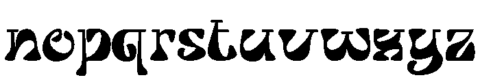 Corenesia Bold Font LOWERCASE