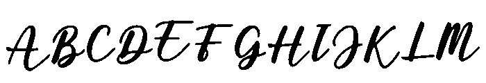 Coreopsis Font UPPERCASE