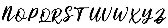 Coreopsis Font UPPERCASE