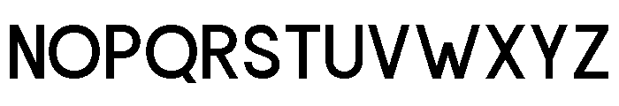 Coreto Regular Font UPPERCASE