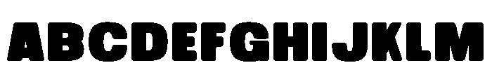 Corge Black Font UPPERCASE