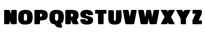 Corge Black Font UPPERCASE