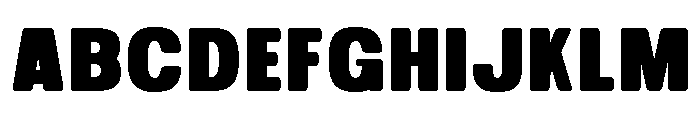Corge Bold Font UPPERCASE