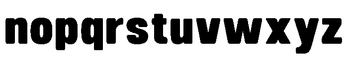 Corge Bold Font LOWERCASE