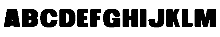 Corge Extra Bold Font UPPERCASE