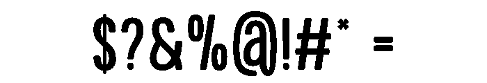 Corge Extra Light Font OTHER CHARS