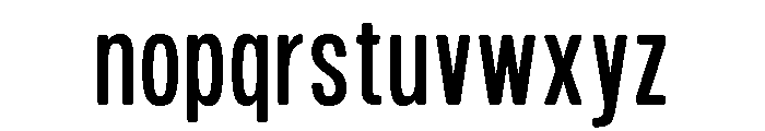 Corge Extra Light Font LOWERCASE