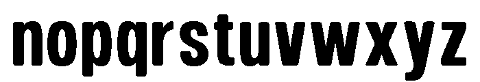 Corge Regular1 Font LOWERCASE