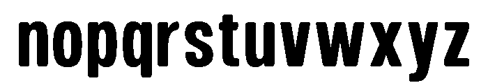 Corge Regular Font LOWERCASE