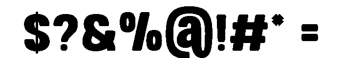 Corge Semi Bold Font OTHER CHARS