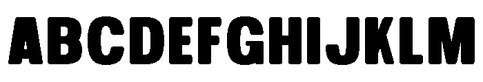 Corge Semi Bold Font UPPERCASE