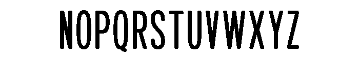 Corge Thin Font UPPERCASE