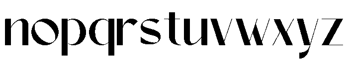 Corgeno Regular Font LOWERCASE