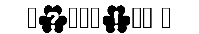 Cork Regular Font OTHER CHARS