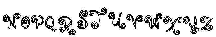 Corn_Dog Font UPPERCASE