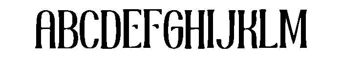 Corn_flower Font UPPERCASE