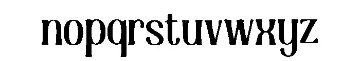Corn_flower Font LOWERCASE