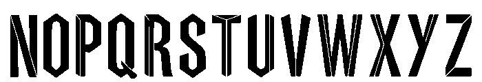 Corne Regular Font LOWERCASE
