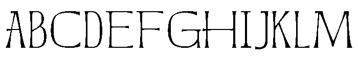 Corner Stories Regular Font UPPERCASE