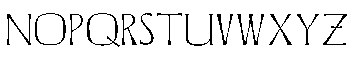 Corner Stories Regular Font UPPERCASE
