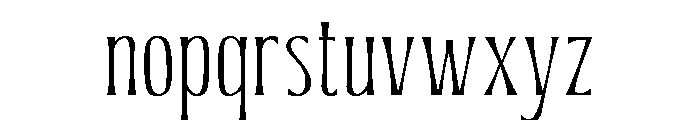 Corner Stories Regular Font LOWERCASE