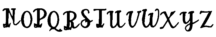 Cornflower Font UPPERCASE