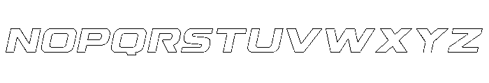 Cornsro Outlic Font LOWERCASE