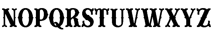 Cornville Regular Font UPPERCASE