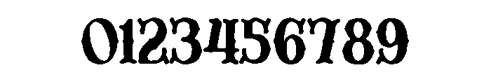 Cornville Rough Font OTHER CHARS