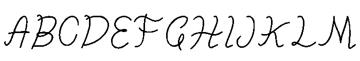 Corolla Line Script Regular Font UPPERCASE