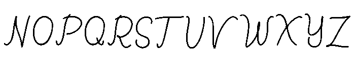 Corolla Line Script Regular Font UPPERCASE