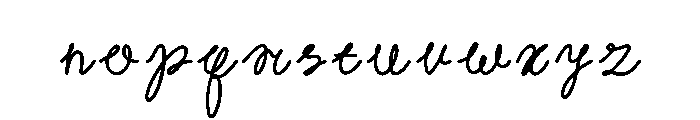 Corolla Line Script Regular Font LOWERCASE
