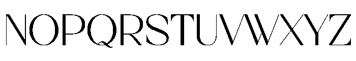 Coroy Font UPPERCASE