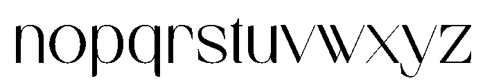 Coroy Font LOWERCASE