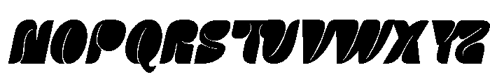 Corpale Italic Font UPPERCASE