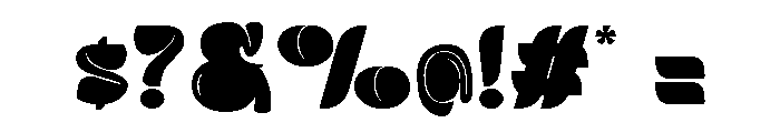 Corpale Regular Font OTHER CHARS
