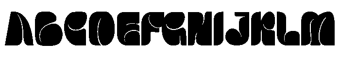 Corpale Regular Font UPPERCASE