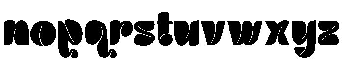 Corpale Regular Font LOWERCASE