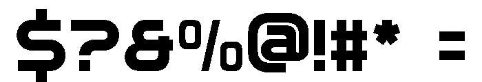 Corpta Regular Font OTHER CHARS