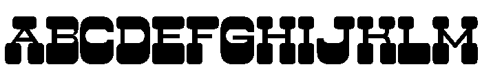 Corshed Regular Font UPPERCASE