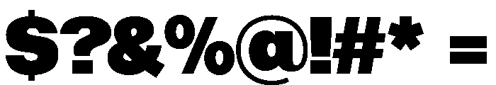 Corta Regular Font OTHER CHARS