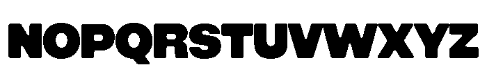 Corta Rounded Font UPPERCASE