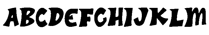 Cortaderia Font UPPERCASE
